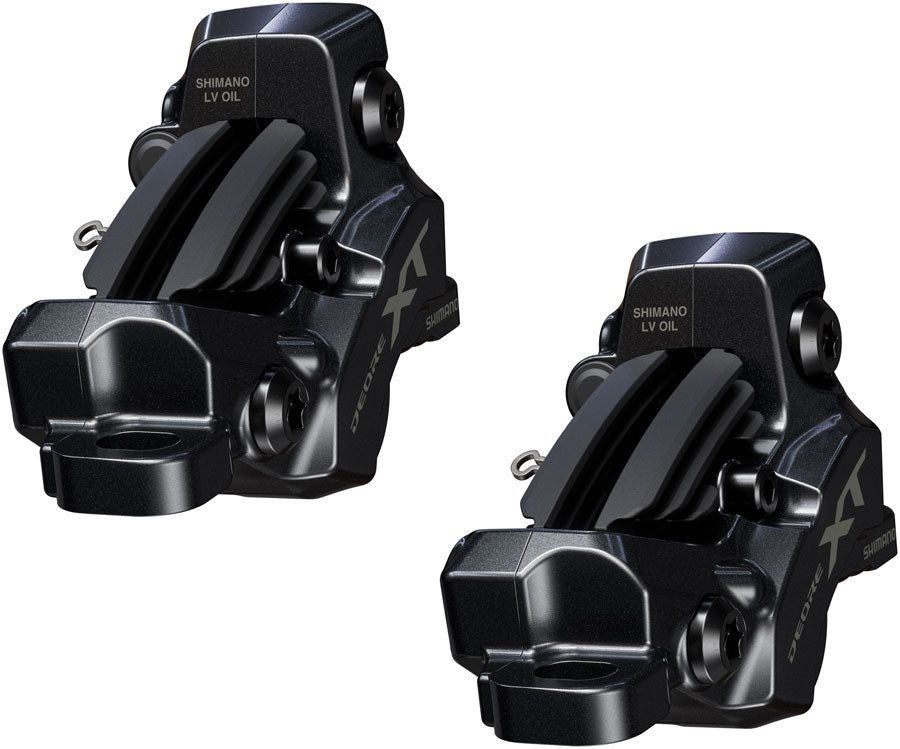 NEW Shimano Deore XT M8200/8220 Disc Brake Upgrade Kit - Right and Left BL-M8200 Levers, Post Mount, Front and Rear BR-M8220 4-Piston Calipers - Around the Cycle