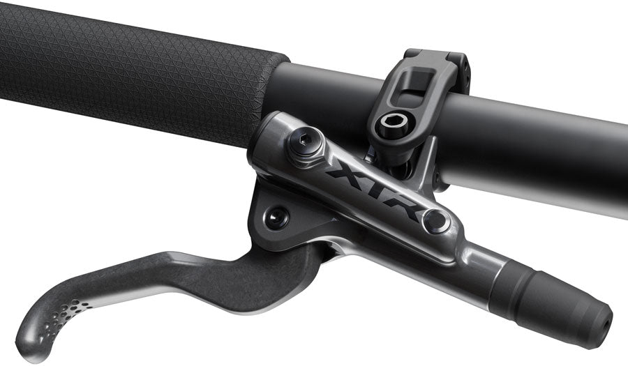 NEW Shimano XTR M9200 XC Disc Brake and Lever - Right/Rear, Post Mount, 2-Piston Caliper, SM-BH90-SS Hose, Metal Pads, Gray