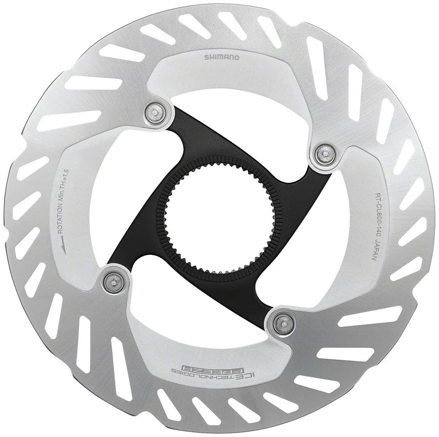NEW Shimano GRX/Ultegra RT-CL800 Disc Brake Rotor with Lockring - CenterLock, Silver - Around the Cycle