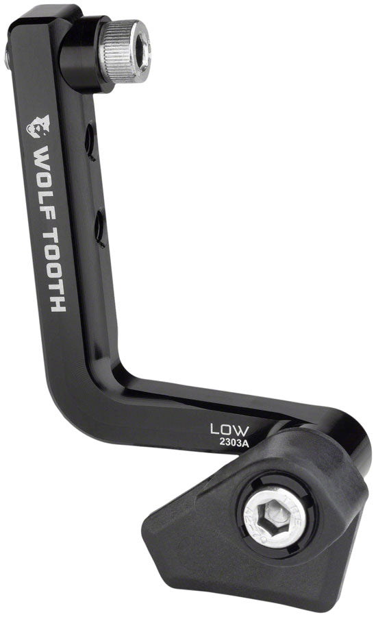 NEW Wolf Tooth LoneWolf Aero Chainguide - 34t-52t, Braze-On, Low Mount, Black