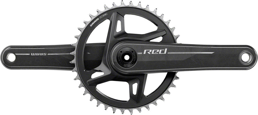 NEW SRAM RED 1x XPLR Wide Crankset - 13-Speed, 8-Bolt Direct Mount, DUB Spindle, Natural Carbon, E1