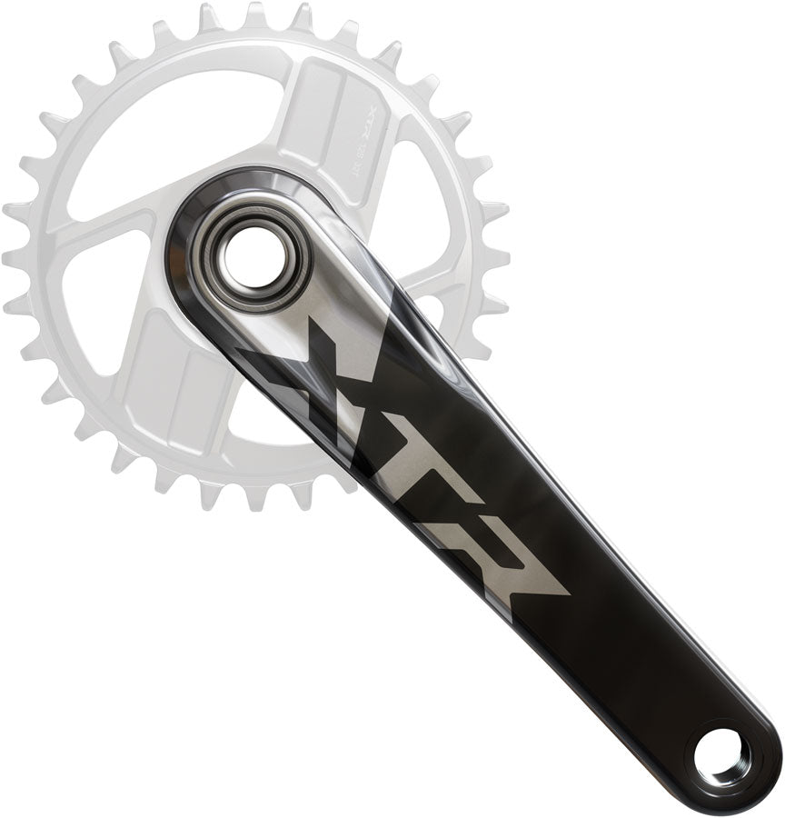 NEW Shimano XTR FC-M9200 XC Crankset - 12-Speed, 1x, Direct Mount, Hollowtech II Hollow-Forged Crankarms, Black/Silver