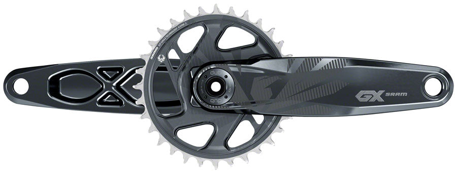 NEW SRAM GX Eagle Crankset - 12-Speed, Direct Mount, DUB Spindle Interface, Lunar - Around the Cycle