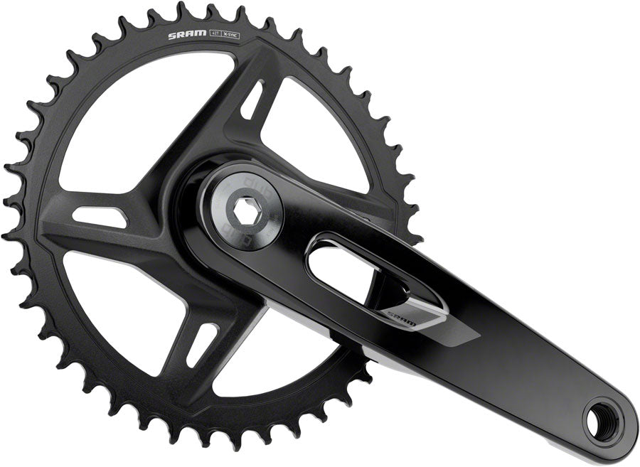 NEW SRAM Rival 1x XPLR Wide Crankset - 12/13-Speed, 8-Bolt Direct Mount, DUB Spindle, Black, E1 - Around the Cycle