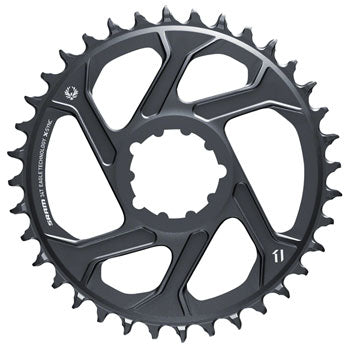 NEW SRAM Eagle X-SYNC 2 Direct Mount Chainring - 34t, Direct Mount, 3mm Offset, For Boost, Lunar Grey
