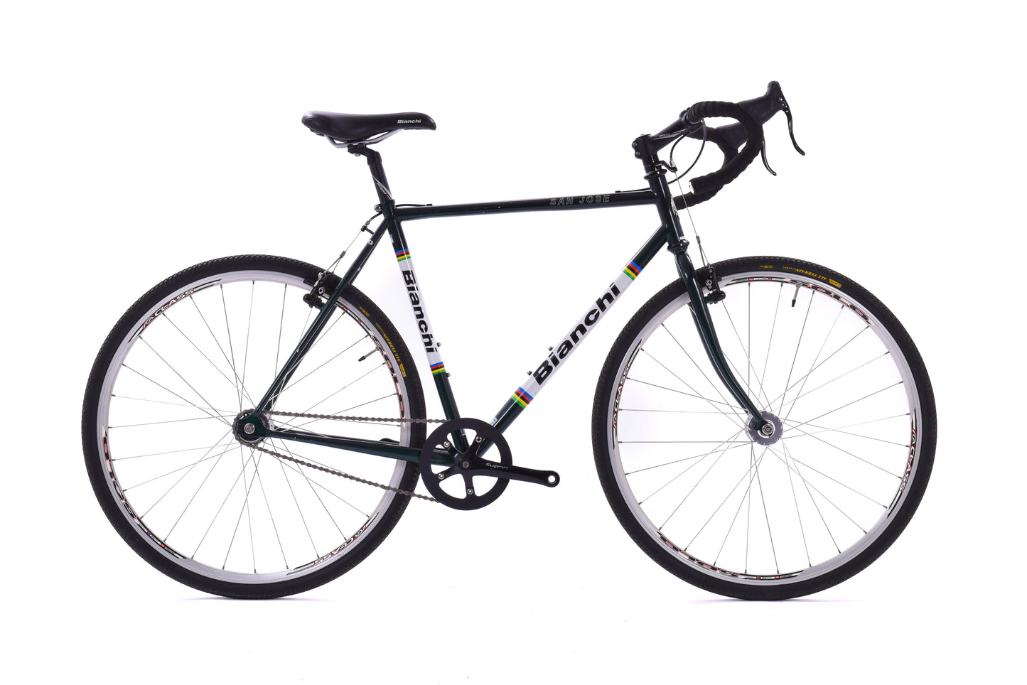 USED Bianchi San Jose Steel Single Speed Cyclocross Bike 55cm