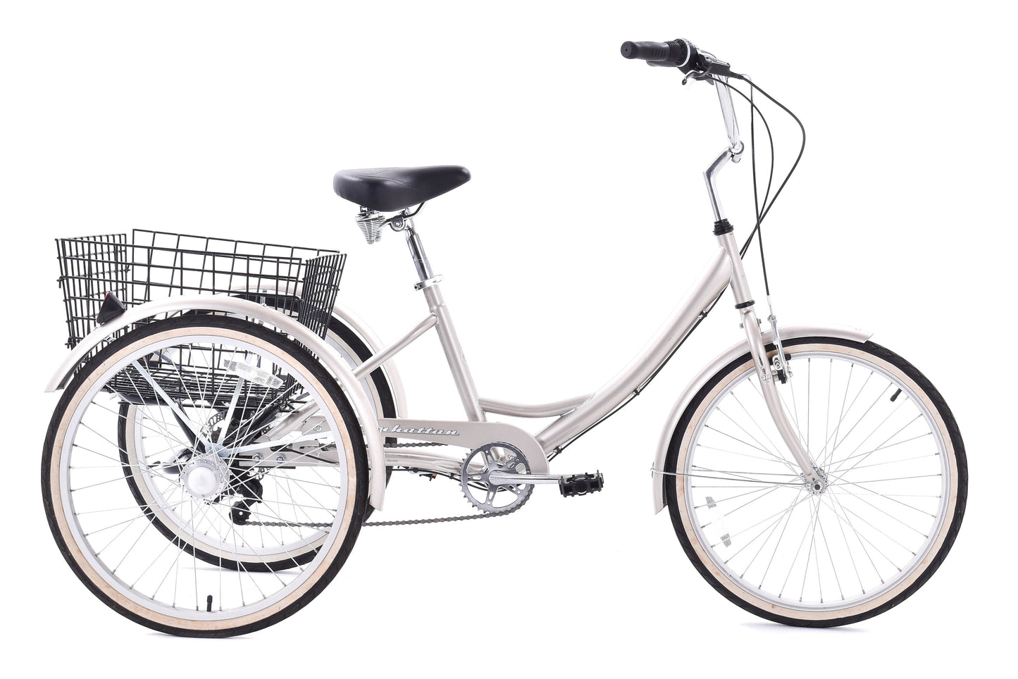 USED Manhattan Adult Tricycle 7 Speed w/ Fenders Rear Basket