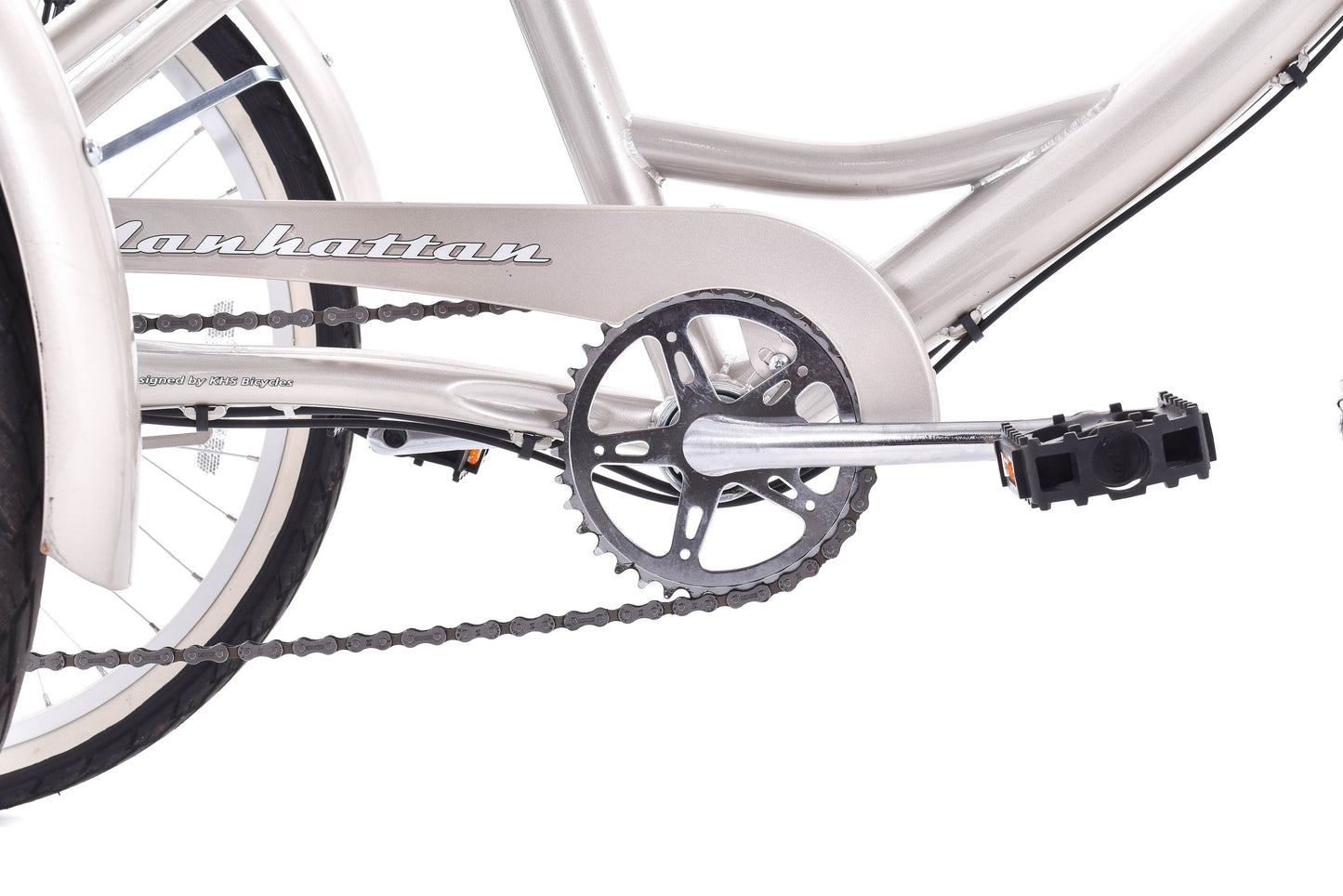 USED Manhattan Adult Tricycle 7 Speed w/ Fenders Rear Basket