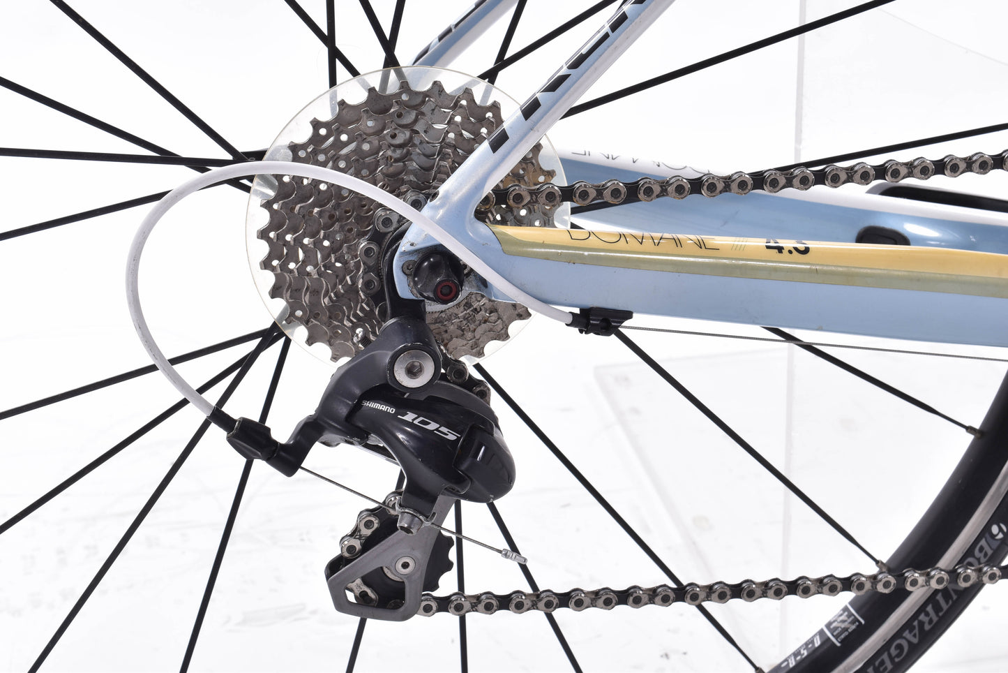 USED Trek Domane 4.3 C WSD Carbon Road Bike 47cm Four Series Shimano 105 2x10 speed