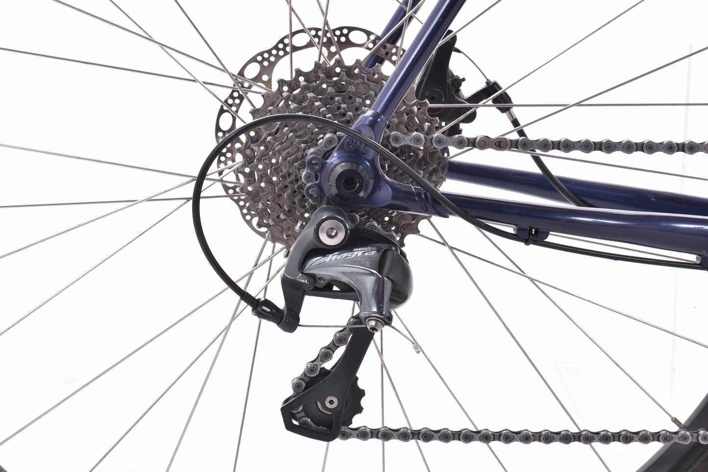 USED All-City Space Horse Steel Gravel / Touring Bike 55cm Neptune Blue Shimano Tiagra 2x10 speed