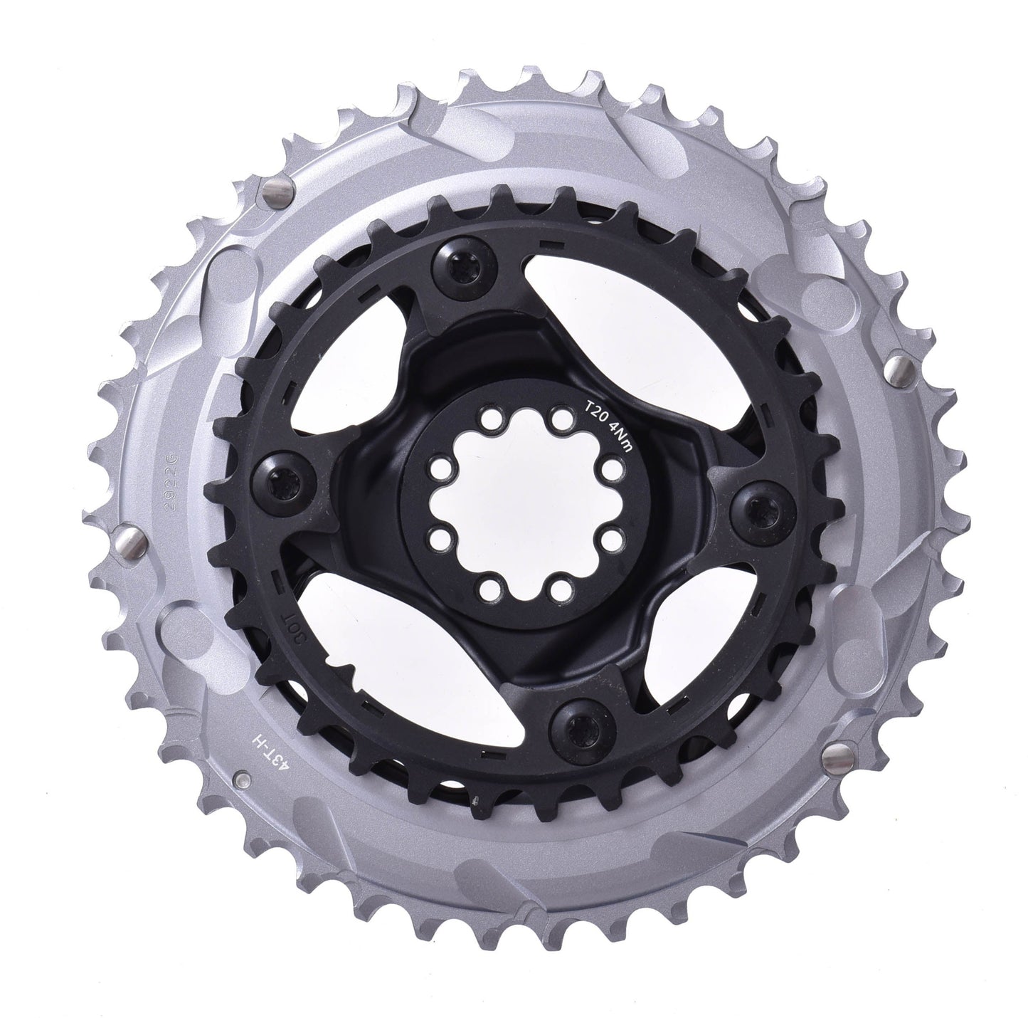 NEW SRAM Force AXS Wide 43/30t, 2x12 Speed Chainring Kit, D1