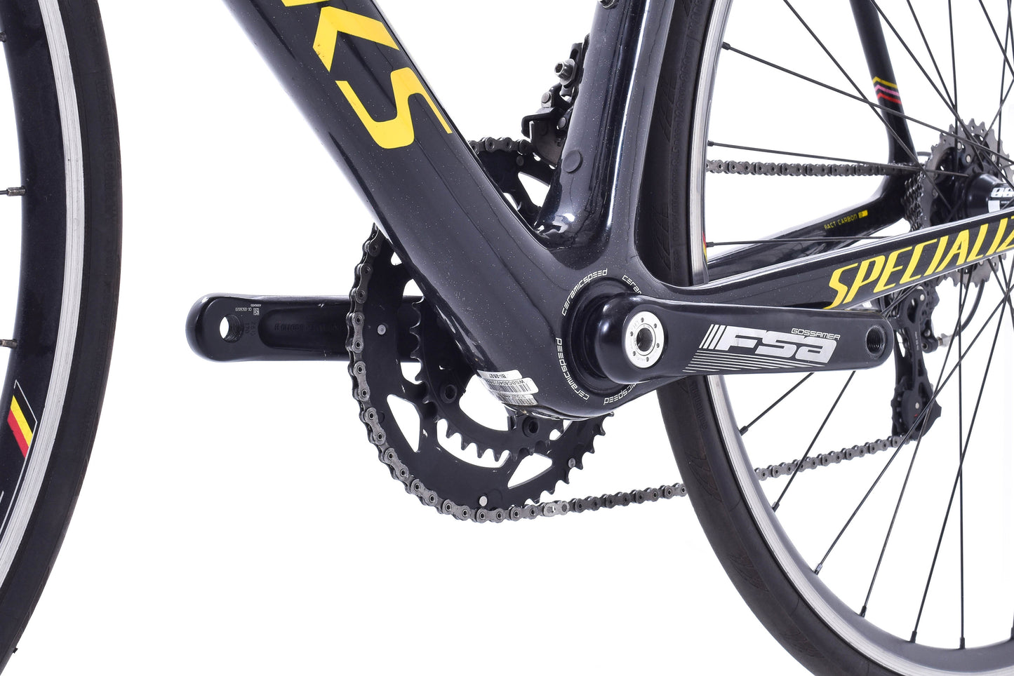 USED Specialized Tarmac SL5 58cm Carbon Road Bike Campagnolo Record 11 2x11