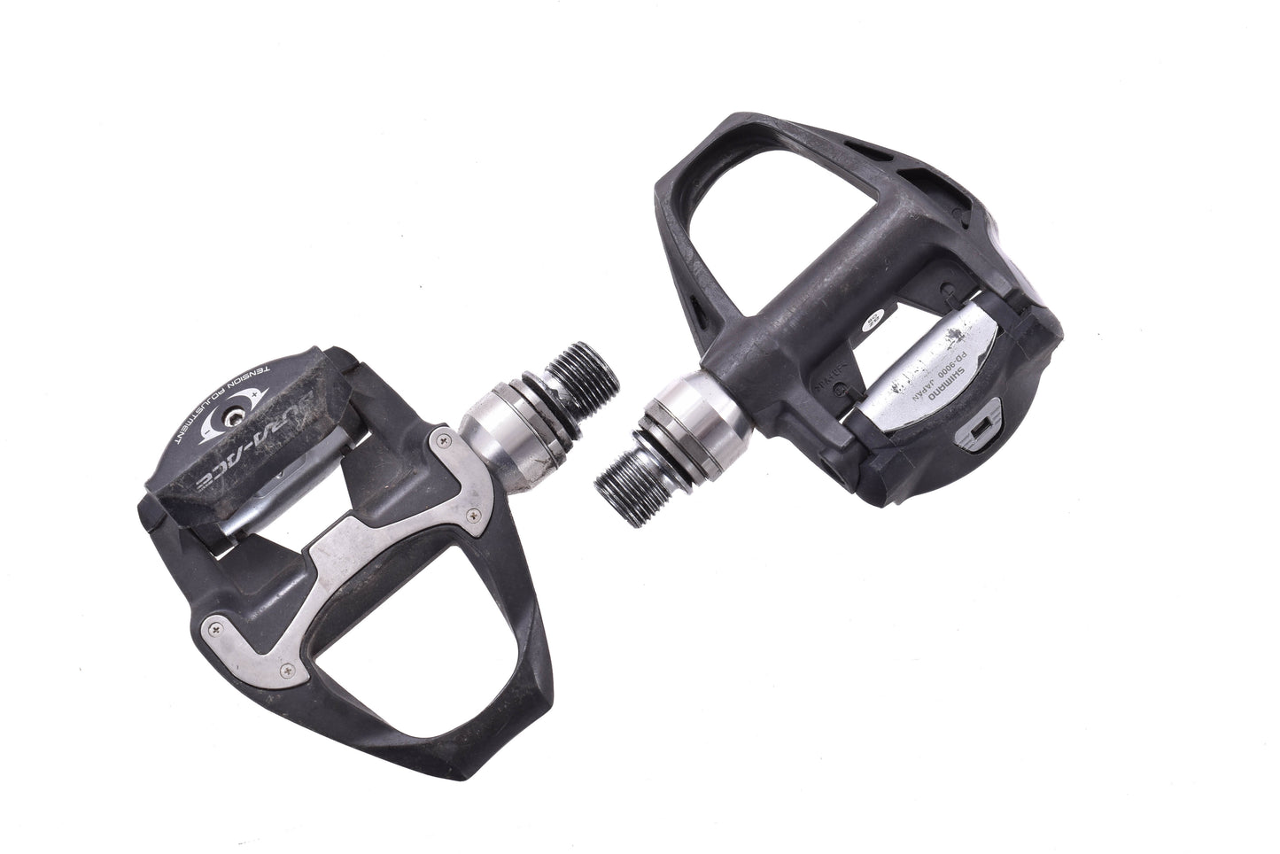 USED Shimano Dura Ace PD-9000 Clipless Pedals