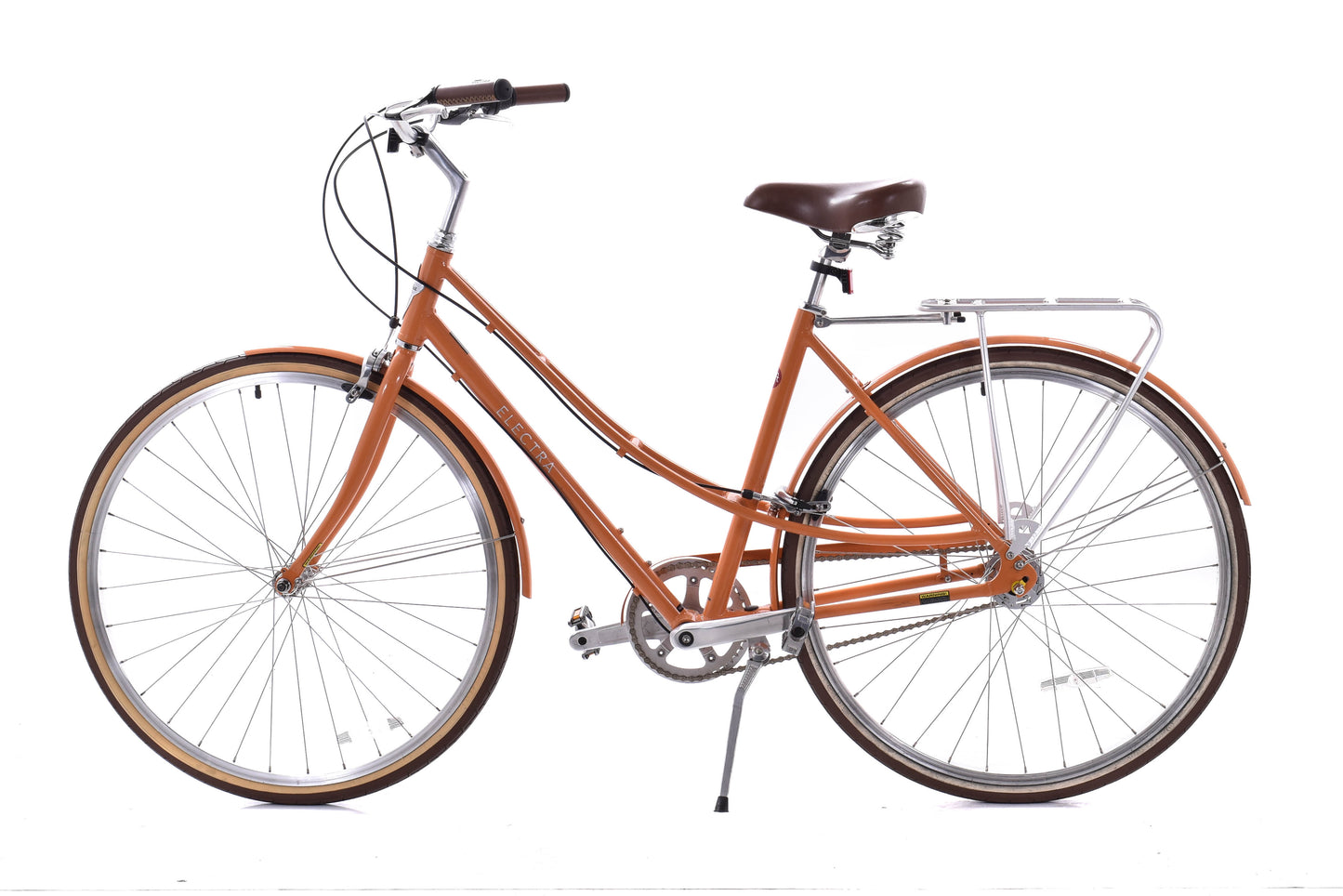 USED Electra Loft 3i Medium Step Thru Urban Cruiser Bike Orange