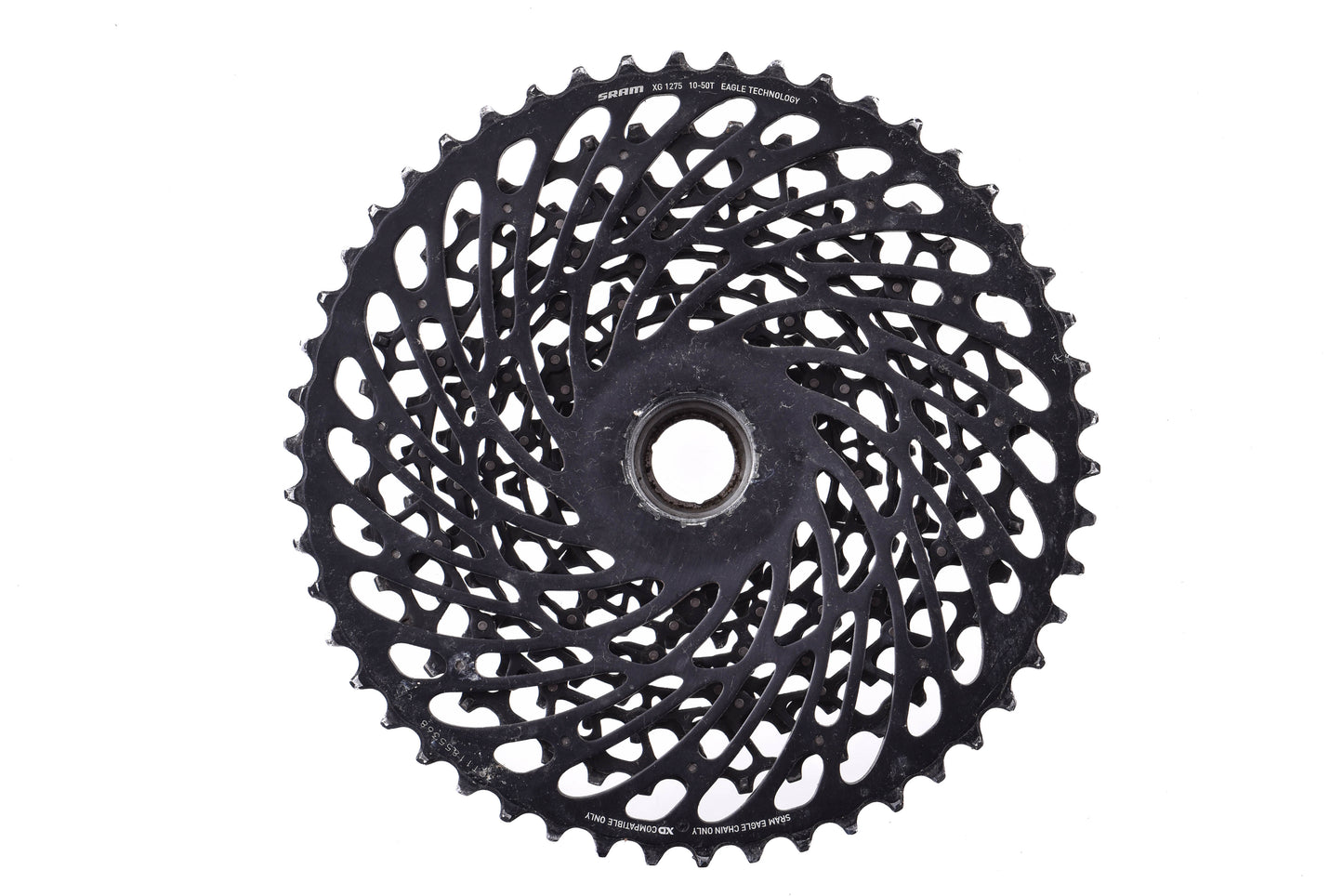 USED SRAM GX Eagle Cassette XG-1275 10-50t 12 Speed XD Driver