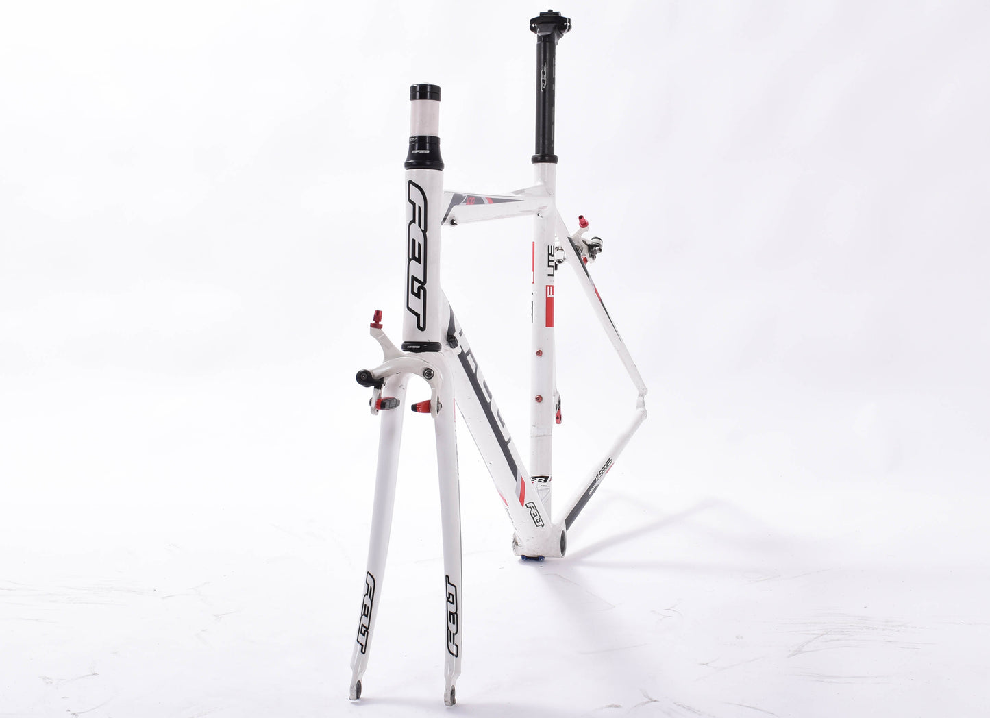 USED Felt Z100 58cm Aluminum Road Bike Frame w/ Carbon Fork