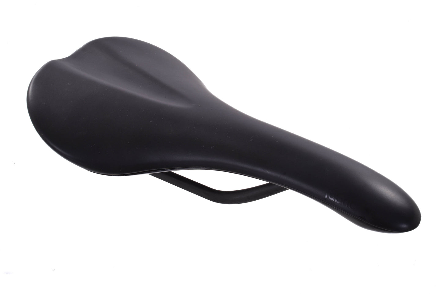 USED Fabric Shallow Carbon Ovalized Rail Saddle with Carbon Base