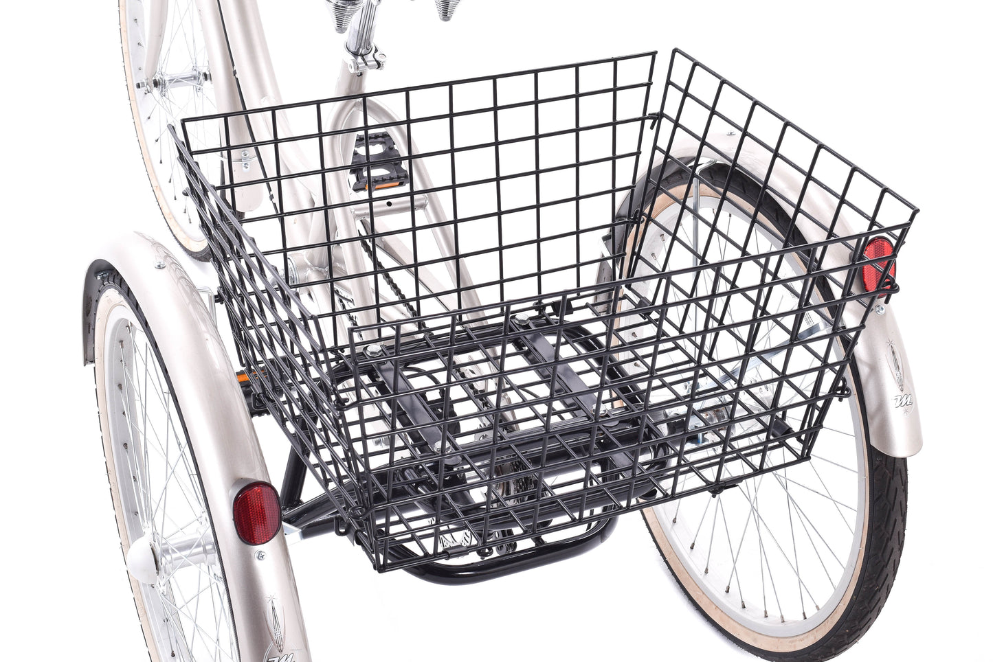 USED Manhattan Adult Tricycle 7 Speed w/ Fenders Rear Basket