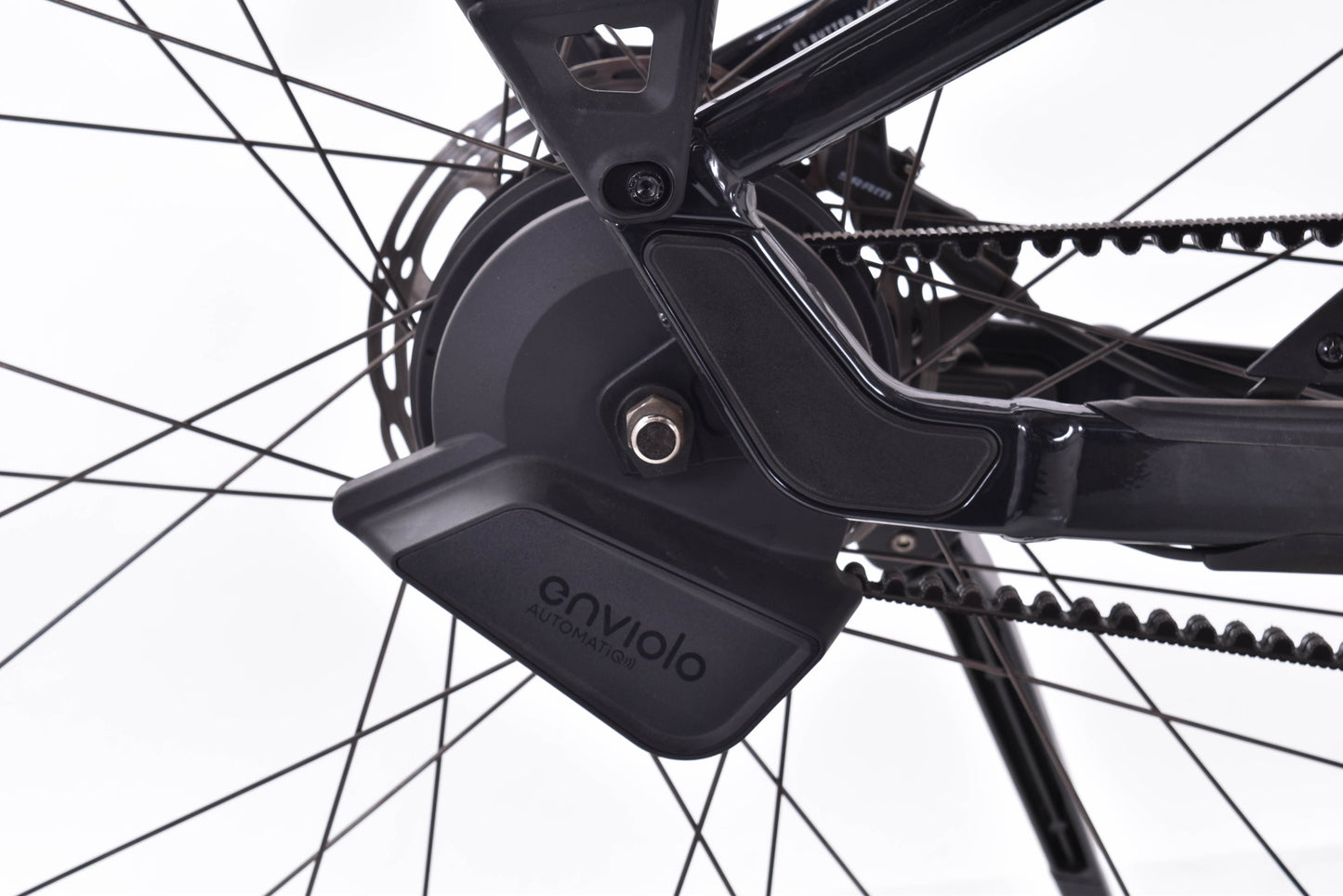 USED Specialized Turbo Como 5.0 IGH Small Electric Bike Internal Gear Hub Belt Driven Step Thru in Black