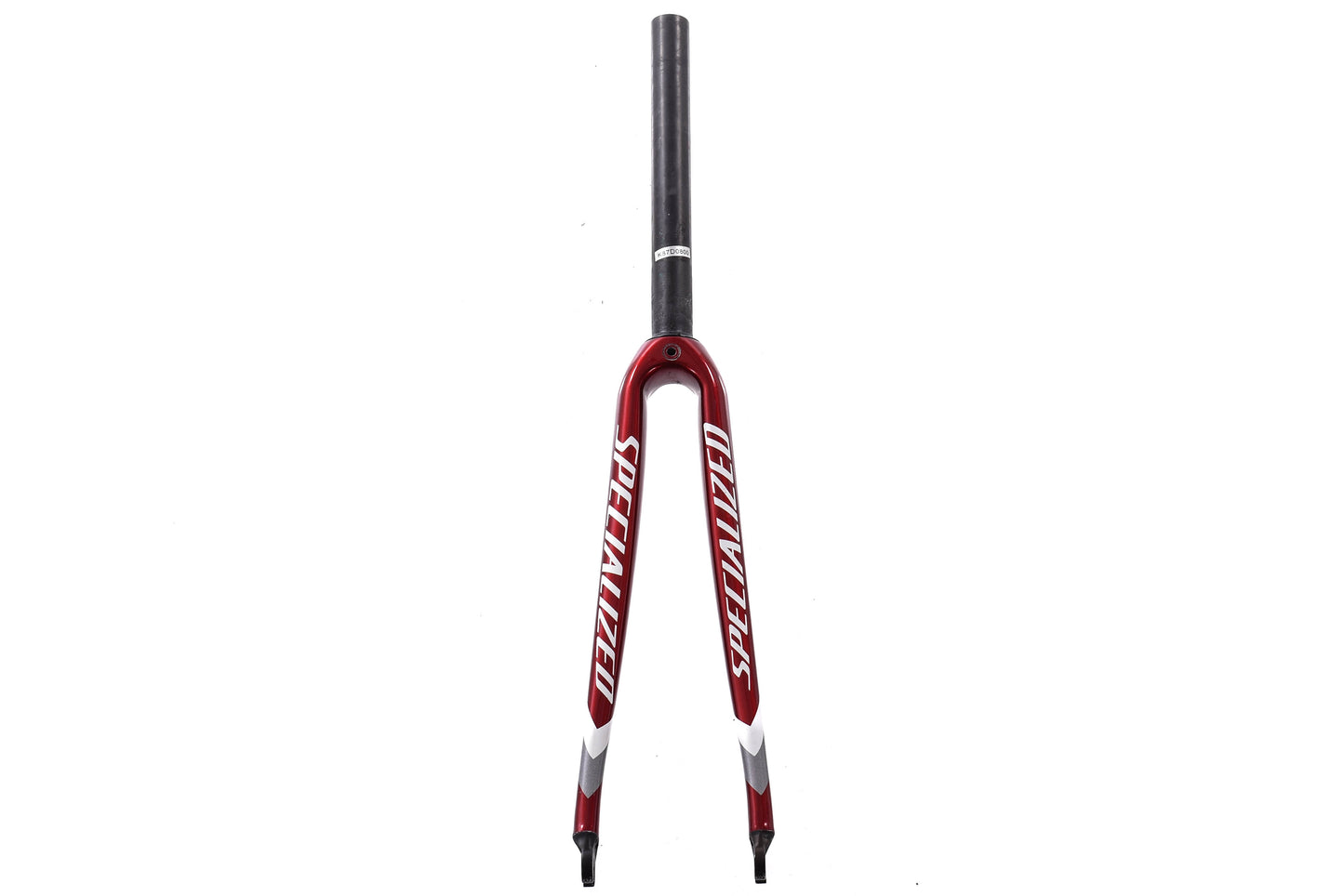 USED Specialized Carbon 700C Road Fork w/ 1-1/8" Straight Carbon Steerer Rim Brake Quick Release Red