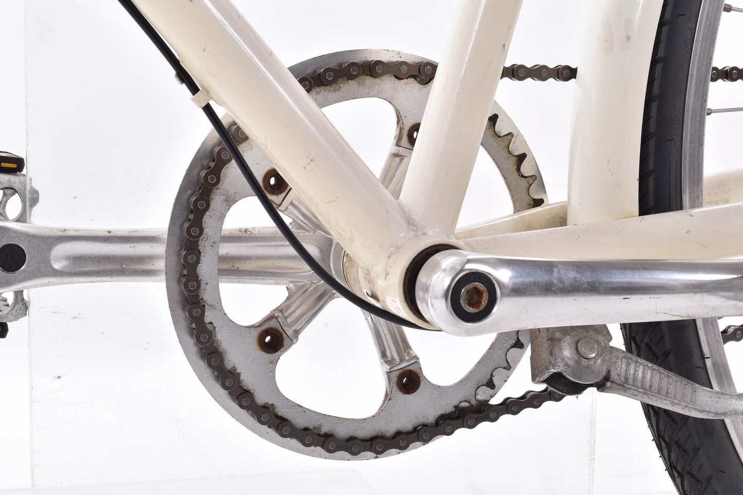 USED Linus Roadster 8 Steel Cruiser Townie White