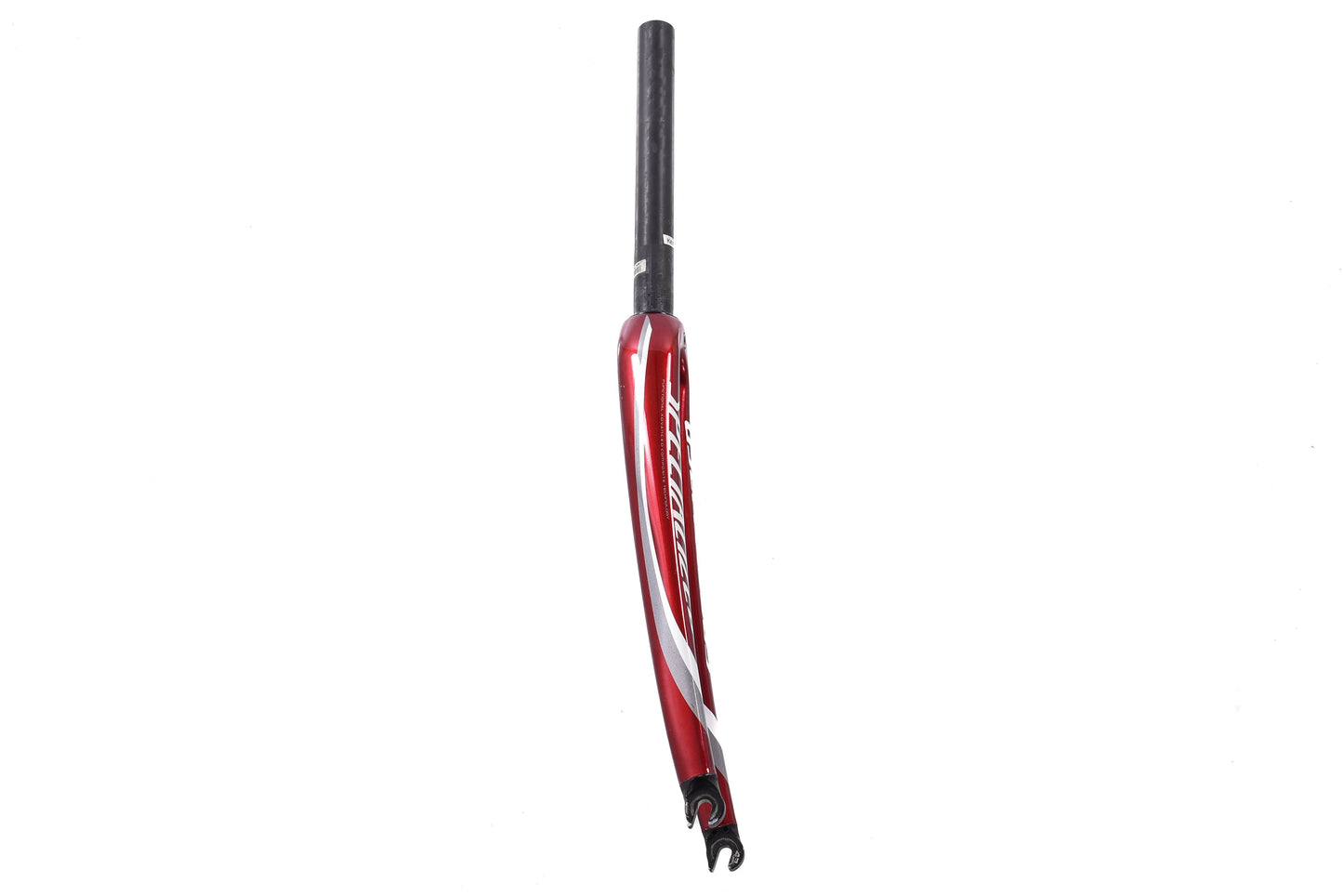USED Specialized Carbon 700C Road Fork w/ 1-1/8" Straight Carbon Steerer Rim Brake Quick Release Red