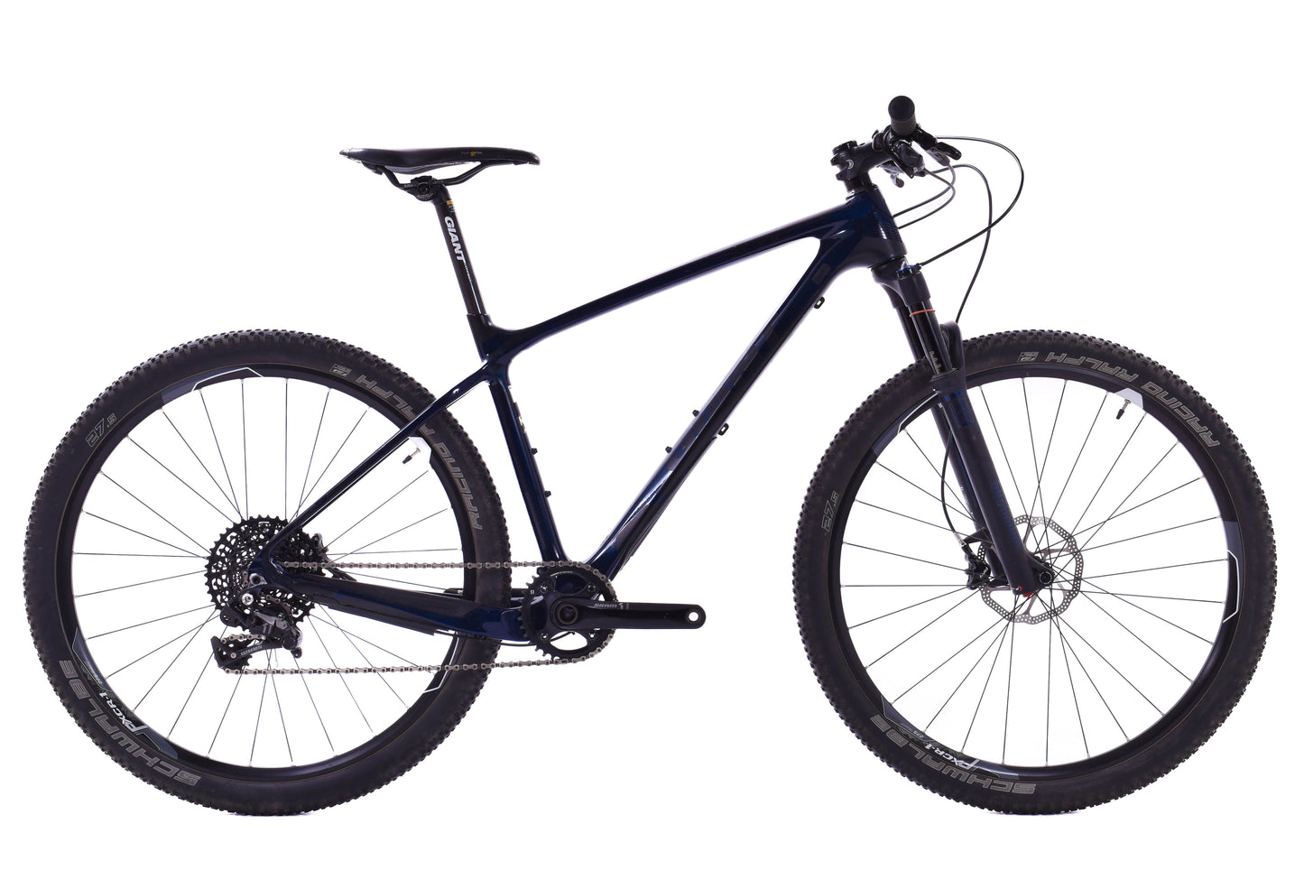 USED 2014 Giant XTC Advanced 27.5 Medium Carbon Hardtail Mountain Bike