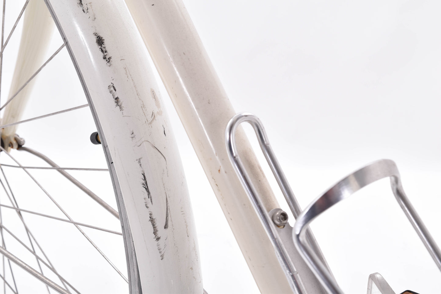 USED Linus Roadster 8 Steel Cruiser Townie White