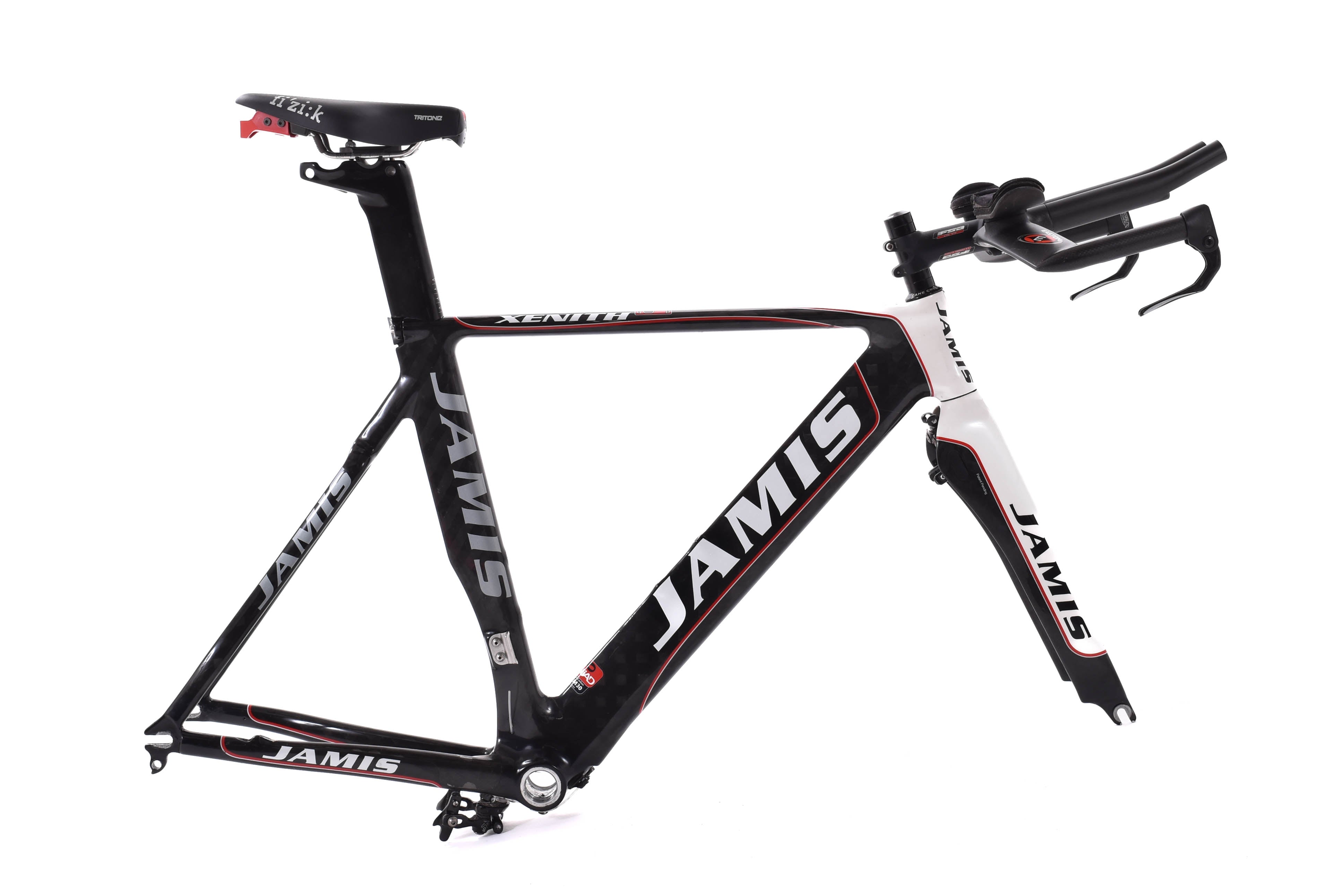 USED 2008 Jamis Xenith T2 Time Trial Carbon Frameset Medium Around