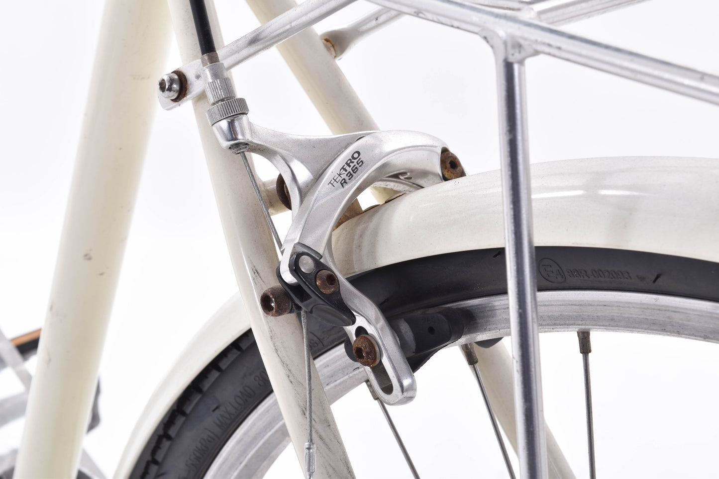 USED Linus Roadster 8 Steel Cruiser Townie White