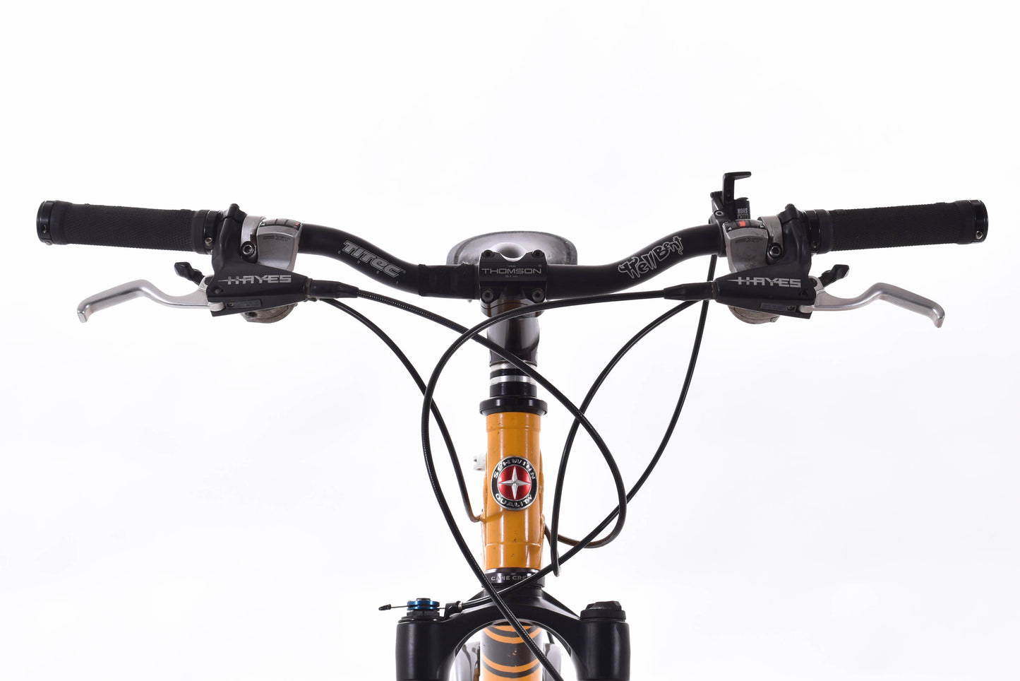 USED Vintage 2000's Schwinn Straight 6 Full Suspension Mountain Bike Yellow- AS IS