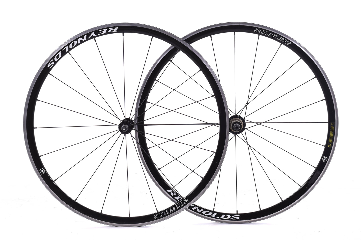 USED Reynolds Solitude 700C Alloy Clincher Quick Release Rim Brake wheelset 10 speed