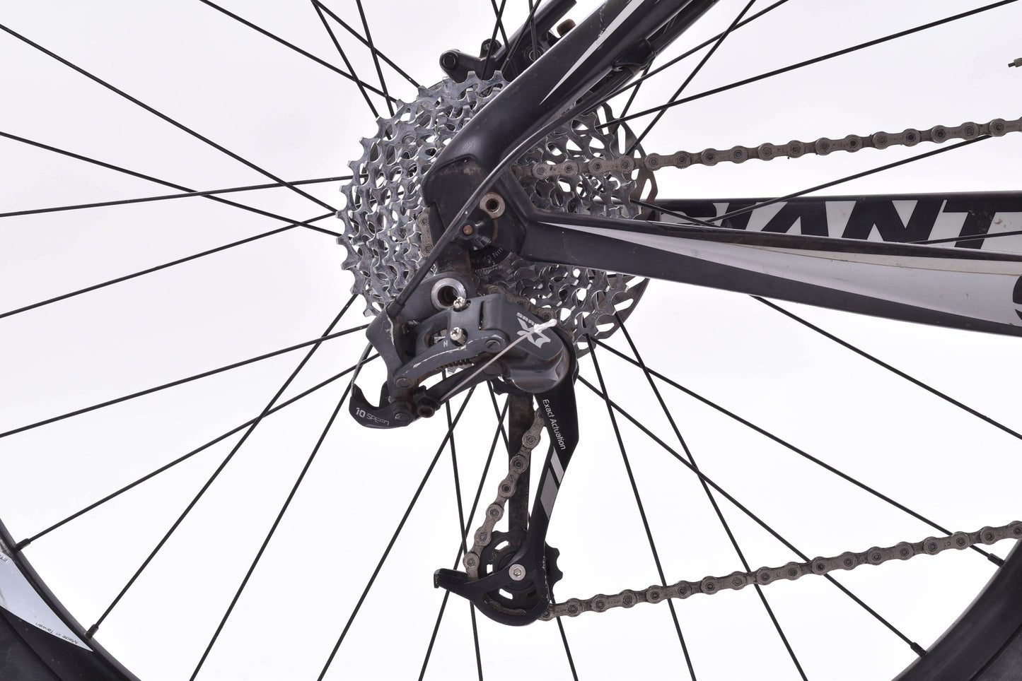 USED Giant XTC 2 Carbon Hardtail Mountain Bike Medium 29" SRAM Avid Fox