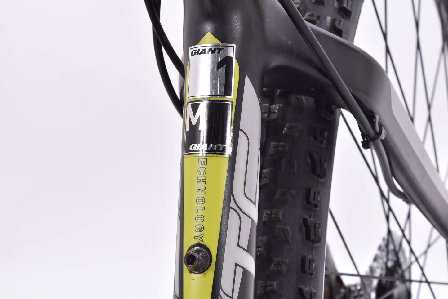 USED Giant XTC 2 Carbon Hardtail Mountain Bike Medium 29" SRAM Avid Fox