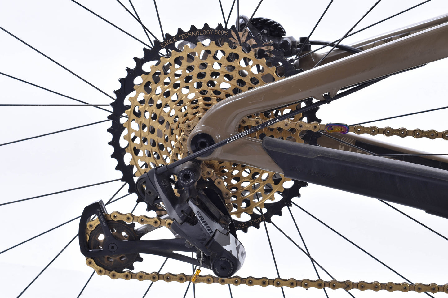USED 2019 Santa Cruz Hightower LT CC Large Full Suspension Carbon Mountain Bike 29" SRAM X0 Eagle