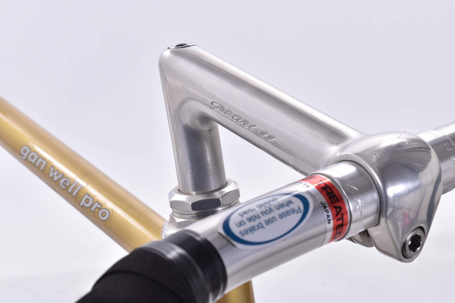 USED Gan Well Pro Kierin Chromoly XL Steel NJS Track Bike Fixed Single Speed
