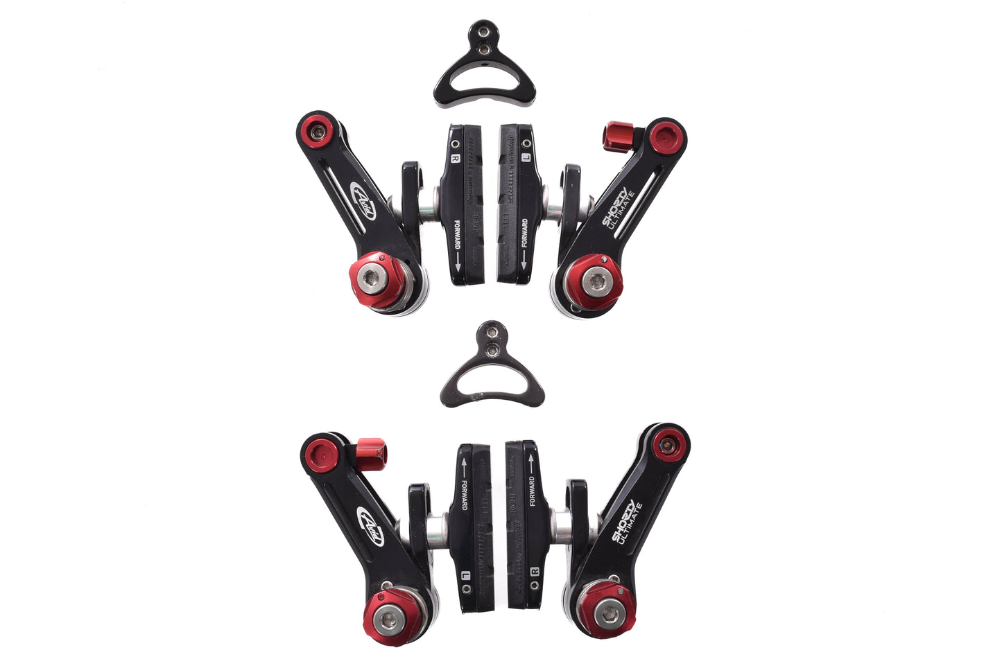 USED Avid Shorty Ultimate Cantilever Brake Caliper Set Front and Rear Cyclocross