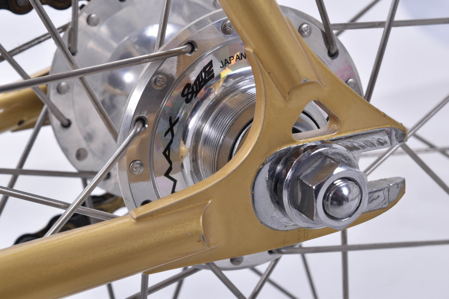 USED Gan Well Pro Kierin Chromoly XL Steel NJS Track Bike Fixed Single Speed