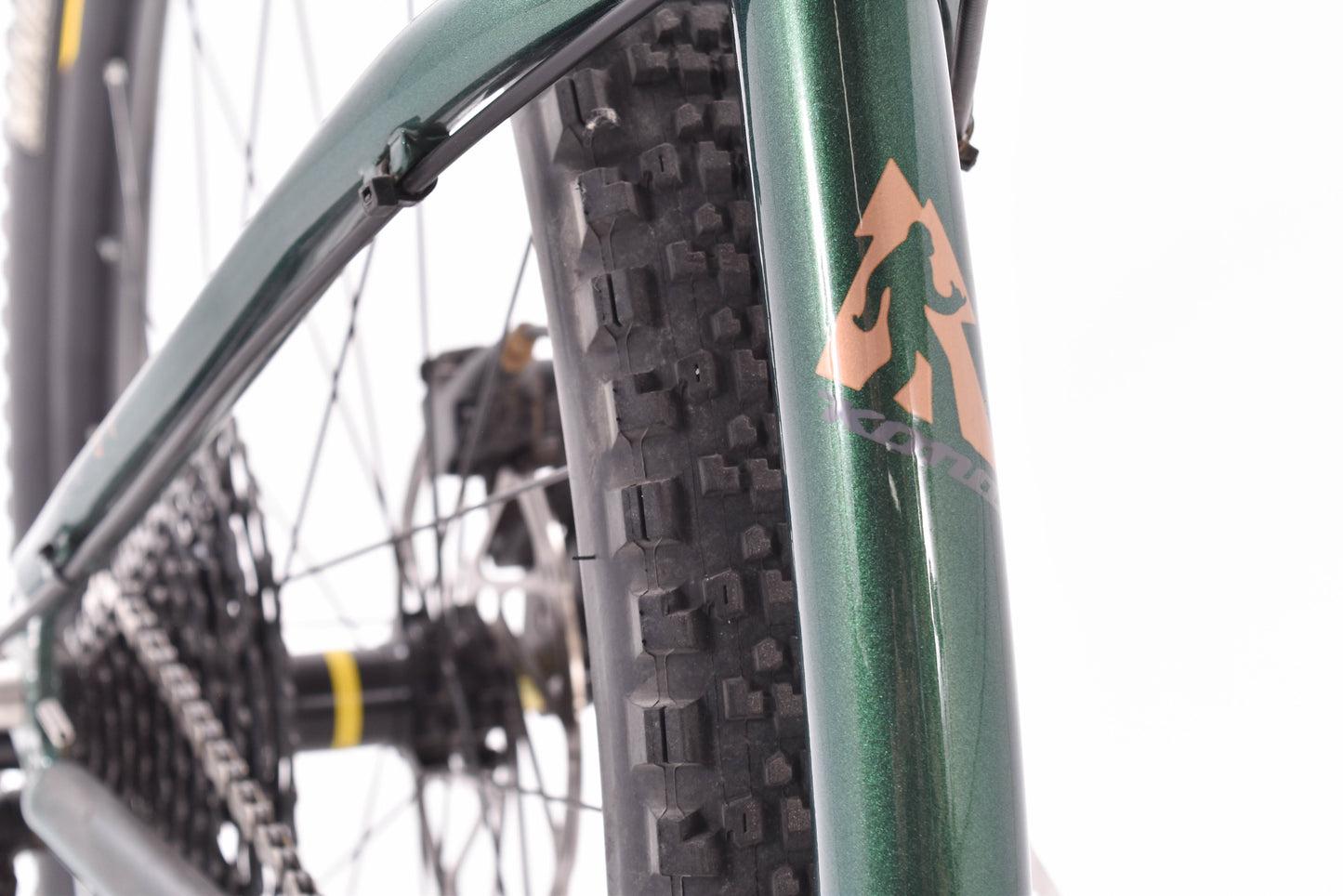 USED Kona Honzo ST Large Steel Hardtail Mountain Bike SRAM GX Eagle 1x12 speed Fox 34 Kashima 29er Green