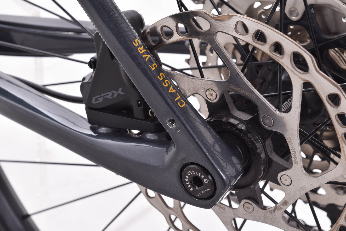 USED Salsa Cutthroat C GRX 600 1x Bike - 29", Carbon, Charcoal, 54cm