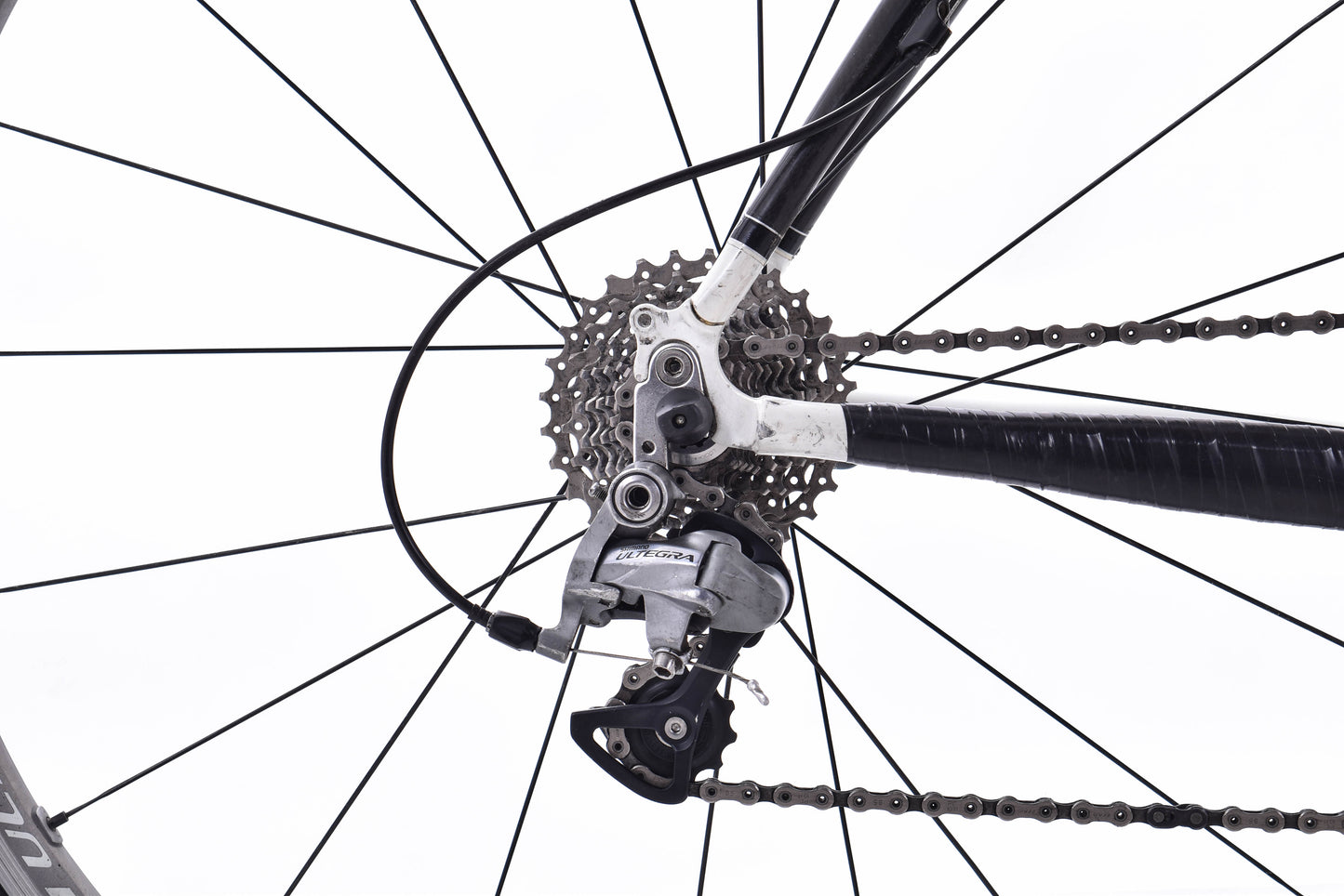 USED Jamis Supernova 54cm Aluminum/Carbon Cyclocross/Gravel Bike Shimano Ultegra 2x10 speed Black/White