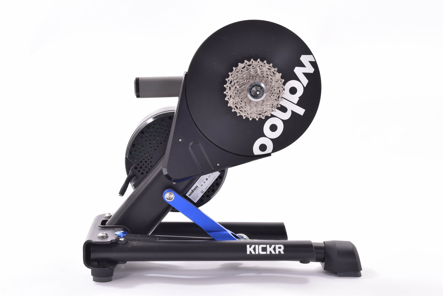USED Wahoo Fitness KICKR v5 Power Trainer (used once) w/ Headwind Smart Fan