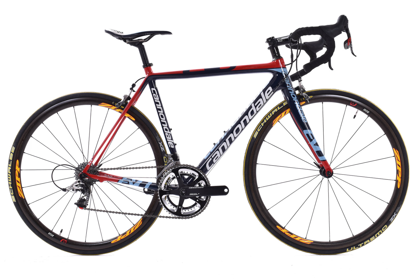 USED 2013 Cannondale SuperSix EVO Hi-Mod 54cm SRAM Red ZIPP Racing