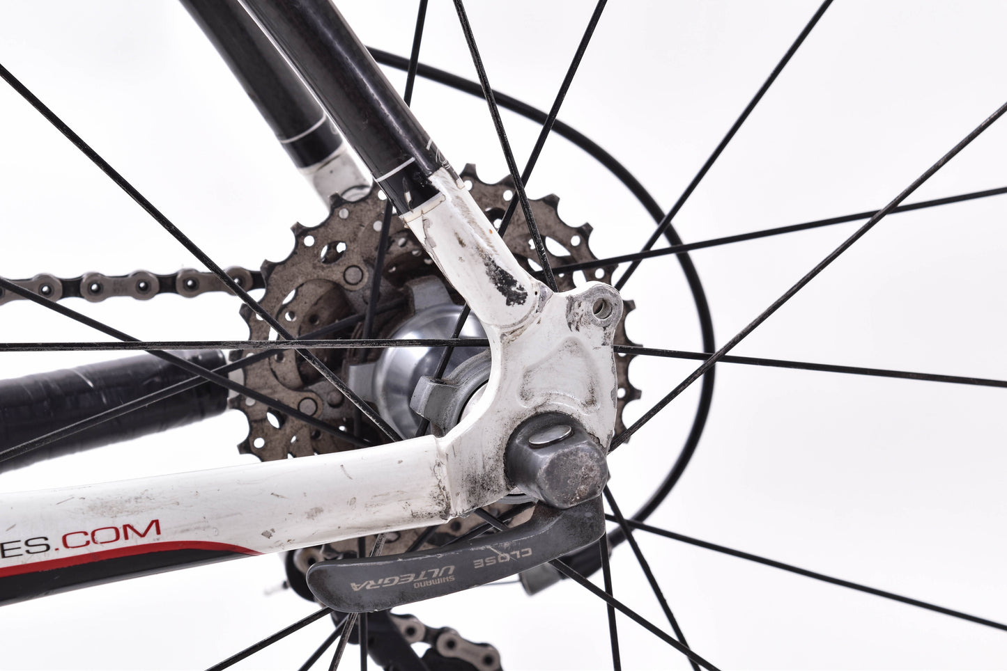 USED Jamis Supernova 54cm Aluminum/Carbon Cyclocross/Gravel Bike Shimano Ultegra 2x10 speed Black/White