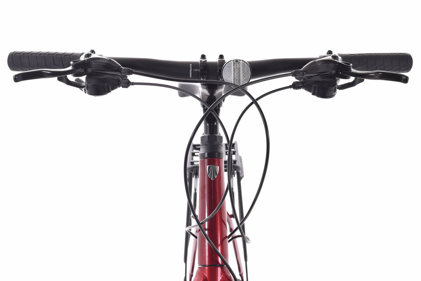 USED 2021 Trek Verve 2 Disc Lowstep Alloy Upright Hybrid Medium Rage Red