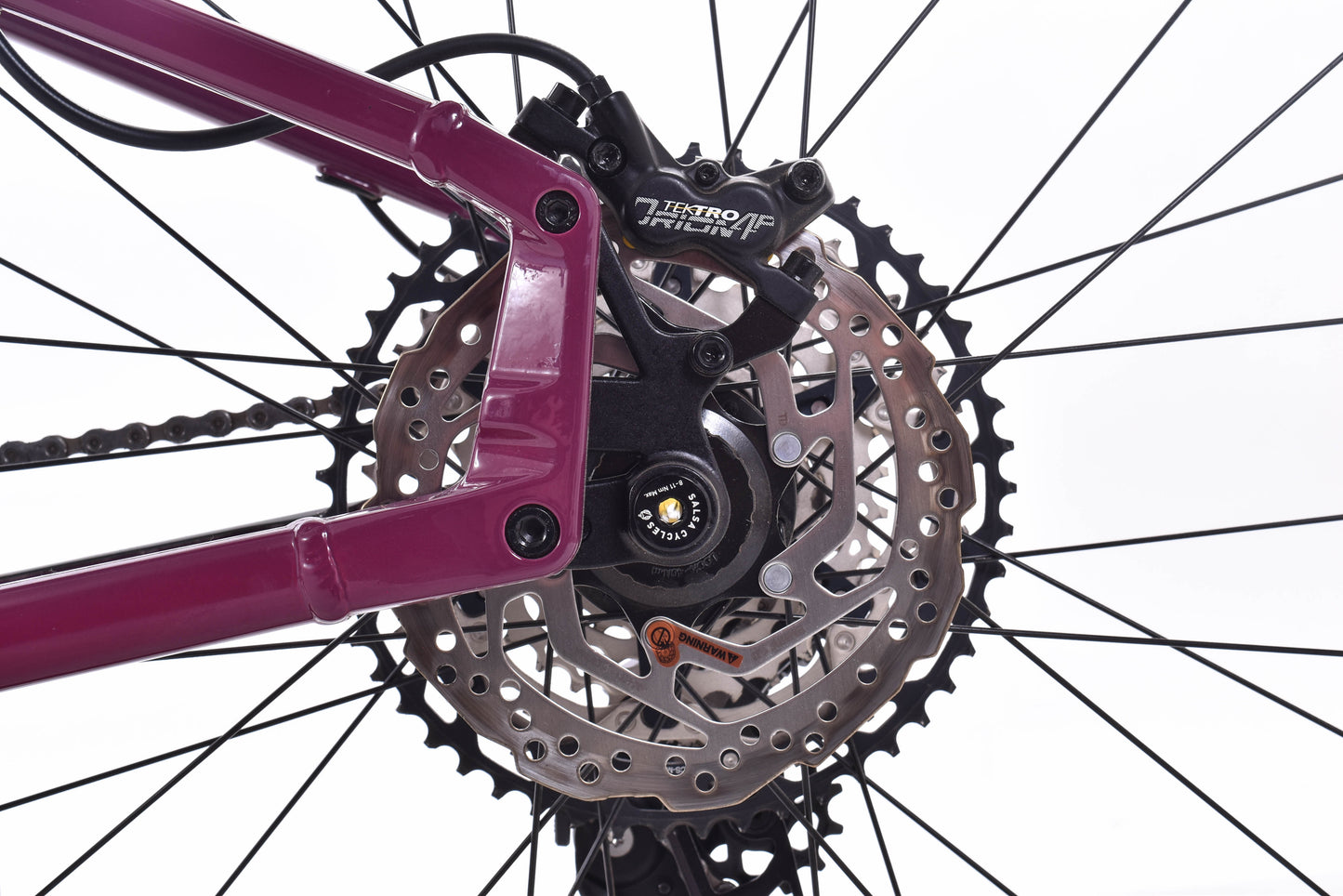 USED Salsa Timberjack XT 27.5+ - Dark Red Hardtail Mountain Bike Small