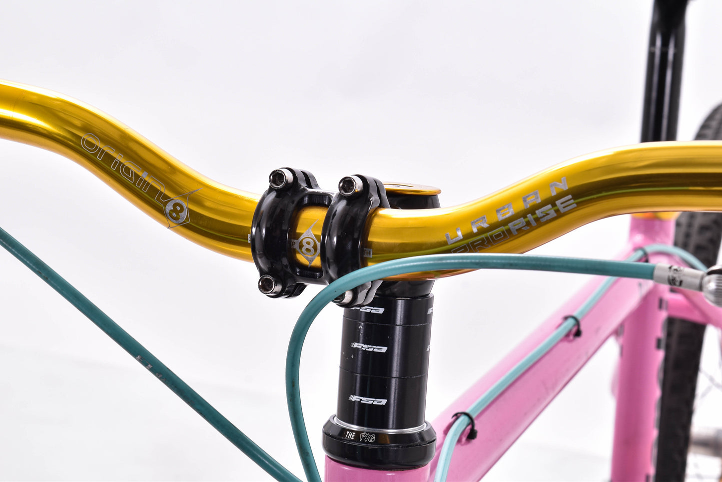 USED 2006 Bianchi P.U.S.S. Single Speed 26 Mountain Bike 17.5" Pink Aluminum Disc Brake White Industries