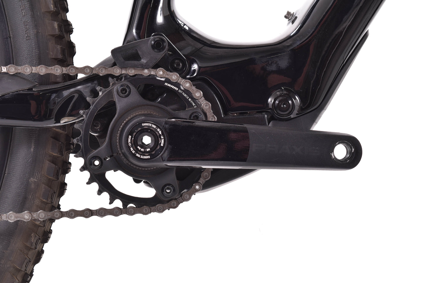 USED 2021 Specialized Turbo Levo SL Comp Carbon Large Black/Gun Metal Electric Mountain Bike