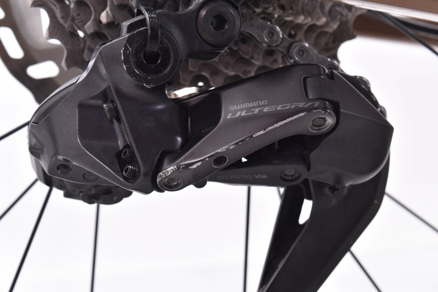 USED Salsa Warroad C Ultegra Di2 Road Bike - Carbon, Gold Fade, 54.5cm, Whisky, DT Swiss 350