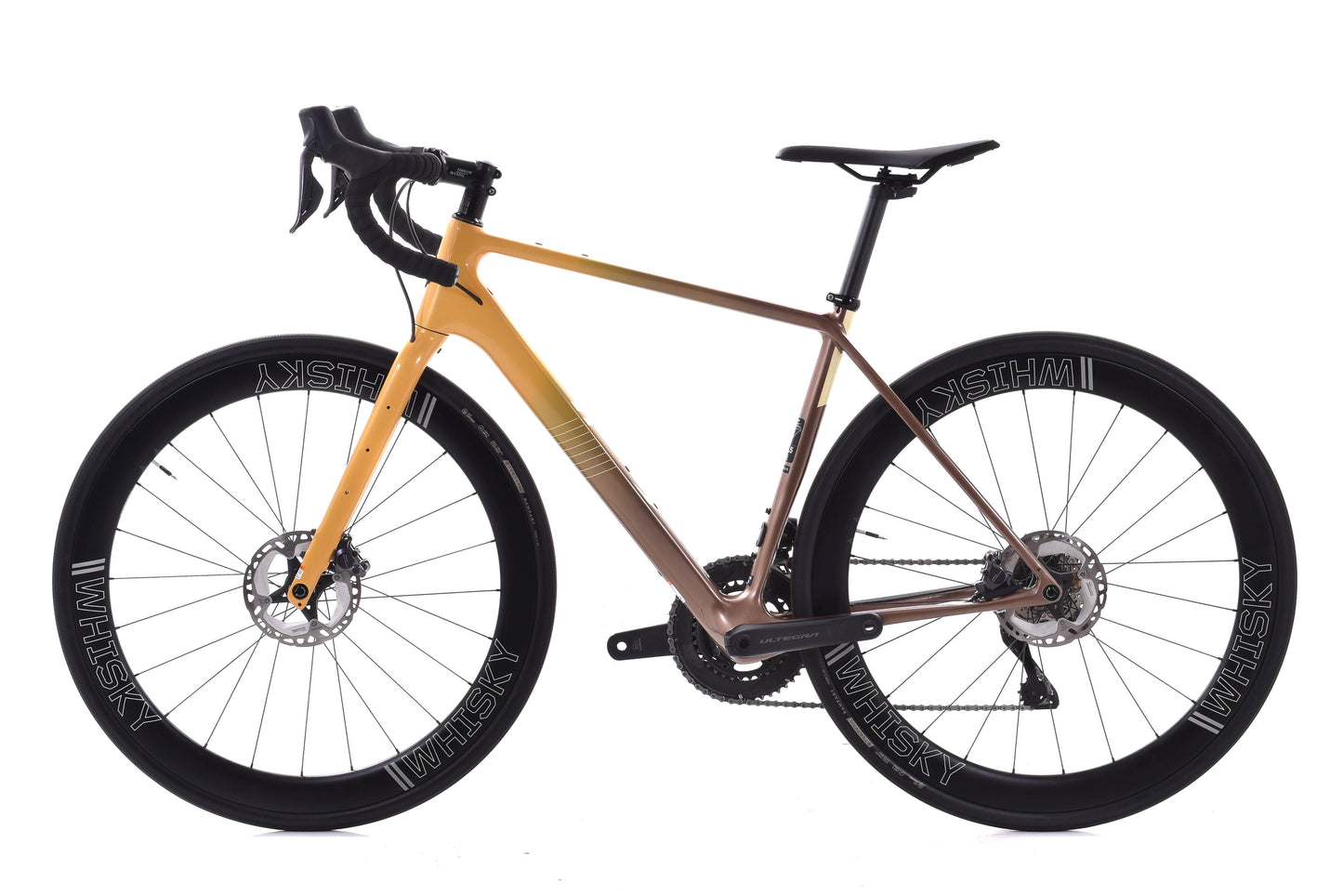 USED Salsa Warroad C Ultegra Di2 Road Bike - Carbon, Gold Fade, 54.5cm, Whisky, DT Swiss 350